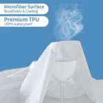 Waterproof Zippered Mattress Protector Six-Sides All Inclusive Bed Fitted Sheet Durable Matress Protection Cover Customized Size - Image 4