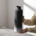 Ceramic Vase 27CM High Modern Decorative Vases Black And White Gradient Flower Vase For Home Interior Decoration - Image 5