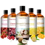 PHATOIL 100ml Aromatherapy Fragrance Oil Coconut & Vanilla Strawberry Cherry 2PCS/1PCS Aroma Oils For Diffuser Candle Making