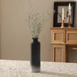 Ceramic Vase 27CM High Modern Decorative Vases Black And White Gradient Flower Vase For Home Interior Decoration - Image 3