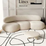 Modern Minimalist Rugs for Bedroom Light Luxury Large Area Carpet Lounge Rug Living Room Decoration Plush Carpets Non-slip Mat - Image 2