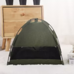Pet Tent Bed Cats House Supplies Products Accessories Warm Cushions Furniture Sofa Basket Beds Winter Clamshell Kitten Tents Cat - Image 3