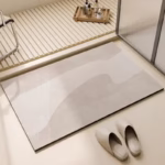 Bathroom Carpet,Absorbent Diatom Mud Floor Mat, Non-Slip Bath Rug, Toilet Doormat, Quick Drying Area Rugs 욕실 카펫 - Image 3