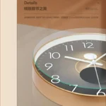 10/12inch Wall Clock Silent Non-Ticking Battery Operated Round Luxury Modern Wall Clock for Office School Home Decor Living Room - Image 2