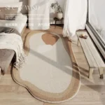 Luxurious Non-Slip Plush Floor Mat for Cozy Living Spaces - Image 2