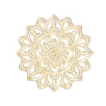 1 pc Metal Wall Art Moroccan Decoration to Enhance Your Living Room with Indian and Mandala Design Stylish Home Accent Piece - Image 3