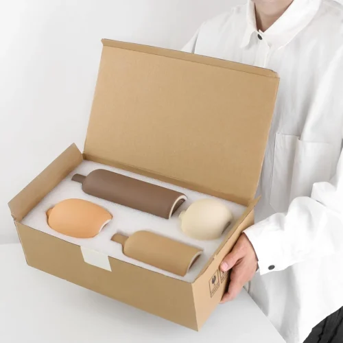 Rustic Ceramic Vase Set: Chic Farmhouse & Boho Decor