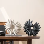OasinSea Anemone Ceramic Vase for Pampas Grass Boho Modern Art Decoration Objects Tabletop Living Room Dried Flower Decor - Image 5