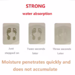 Ultra-Absorbent Quick-Dry Bath Mat Set - Non-Slip & Oil-Proof - Image 6