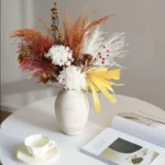 Retro And Nostalgic Handmade Ceramic Vases Dried Flowers Decorative Vase 20CM High Flower Vase Accessories For Home Decor - Image 6