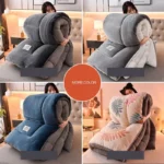 Double-sided Velvet Quilt Very Warm Winter Duvet Lamb Cashmere Wool Quilt Thicken Blanket Comforters Core for Double Bed Плед 이불 - Image 6
