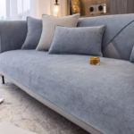 Simplized Solid Chenille Sofa Cover for Living Room Non-Slip Sofa Cushion Cover Four Seasons Universal Couch Protector Covers - Image 5