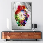 Graffiti Watch Creative Canvas Art Painting Modern Style Fashion Wall Art Poster and Prints for Home Office Room Wall Decor Gift - Image 4