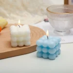 Handmade Scented Magic Cube Aromatherapy Candle, Creative Ball-Shaped Soy Wax, Bubble Cube Home Decor - Image 3