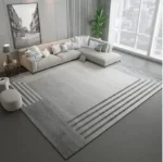 Modern Simple Living Room Decoration Carpet Large Area Soft Lounge Rug Gray Nordic Rugs for Bedroom Washable Anti-slip Floor Mat - Image 2