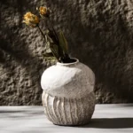 OasinGourd Shape Vase Ceramic Flowerpot Retro Objects Home Living Room Desktop Decoration Accessories Boho Modern Art Nordic - Image 2