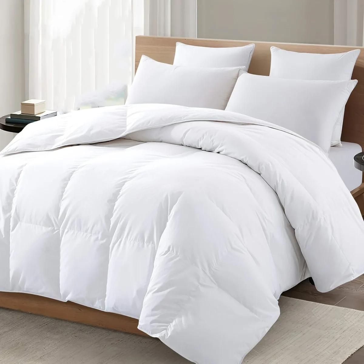 Duvets Quilts for Bed All Season Cooling Comforter Four Seasons Bedding Double Bed Quilt Home Textile - Image 1