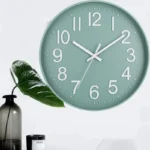 12 Inch simple Artistic Style Wall Clock Non-ticking Wall Clock for Office Hotel Shops Cafe Decor living room sending friend - Image 3