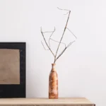 OasinRustic Ceramic Vase Textured Pottery Centerpieces Kitchen Bathroom Mantel Bedroom Living Room Home Decoration Objects - Image 4
