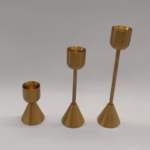 Luxury Golden Color Metal Candle Holders Candlestick Wedding Table Candle Stand New Year Bar Party Candelabra Home Decorations - Image 5