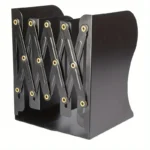 Adjustable Desktop Bookends Book Stand Bookend Iron Desktop Art Non Slip Rack Shelf Holder School Stationery Office Accessories - Image 3
