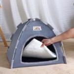 Versatile Foldable Cat Tent: Cool & Cozy All-Season Haven - Image 6