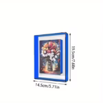 5 Inch Colorful Acrylic Photo Frame Box, DIY Poster Mounting Display Stand, Creative Picture Message Board Holder - Image 6