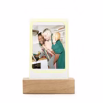 3 in 1 Photo Frame Instant Camera Acrylic LED Light 3 inch Picture Holder Photo Table for Fujifilm/Polaroid Desktop Decor - Image 5