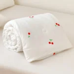 Super Soft Double Layer Yarn Summer Quilt for Child or Adult Air Conditioning Comforter Skin-friendly Light Summer Blanket Duvet - Image 6