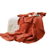 Waffle Cotton Gauze Towel Quilt Cotton Office Sofas Cover Blanket - Image 6