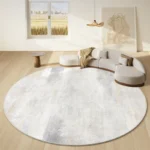 Elegant Round Area Rugs for Modern Minimalist Spaces - Image 3