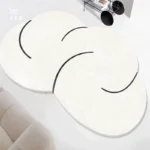 Modern Style Carpets for Living Room Irregular Bedroom Decor Clouds Carpet Fluffy Soft Baby Crawling Mat Home Plush Lounge Rug - Image 4