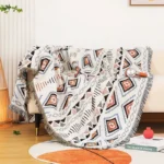 Double side Boho Plaid Decorative Blankets For bed Sofa Cover Camping Picnic Blanket Mat Tapestry Chair Couch Slipcover Blanket - Image 6