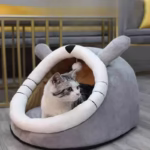 Winter Cute and Warm Cat/Dog House Foldable and Washable Puppy Cave Sofa Pet Bed House Suitable for Small and Medium Sized Dogs - Image 2