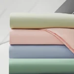 Oasin Summer pure cotton flat bed sheet set 180x200 cozy 3-piece bedroom couple 2 seater bed linens luxury double bed king size