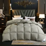 Home Comforter Winter Quilted Blanket Goose Down Duvet Quilt 100% Cotton Cover King Queen Blanket Size Twin Stitch Одеяло 이불 이불 - Image 5
