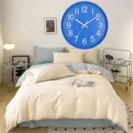 12 Inch simple Artistic Style Wall Clock Non-ticking Wall Clock for Office Hotel Shops Cafe Decor living room sending friend - Image 5