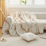 Nordic Tassel Knitted Blanket Solid Fringe Blanket For Bed Travel Sofa Shawl Throw Blanket Large Size Air Conditioner Blanket - Image 3