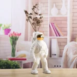 OasinPorcelain Astronaut Vase Figurines Bookshelves Office Living Room Desktop Decor Interior Home Decoration Accessories - Image 5