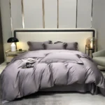Svetanya Pure Egyptian Cotton Bedding Sets Bed Linens Solid Color Sheet Pillowcase Duvet Cover Queen King Underwear