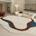 Irregular Shapes Living Room Decoration Carpet Modern Style Rugs for Bedroom Home Thicken Plush Rug Fluffy Soft Lounge Floor Mat - Image 2