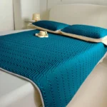 Soft Latex Mattress Cover Summer Mat Anti-baterial Non-Slip Bedspreads Air-conditioning Mattress Quilted Protector Bed Cover