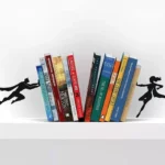 Creative Super Hero Metal Bookends Figurines Desktop Office Storage Display Standing Base Ornament Accessories - Image 4