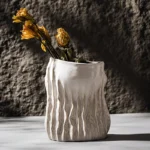OasinRetro Ceramic Vase Hippocampus Figurines Boho Nordic Wabi-Sabi Decoration Accessories Home Tabletop Centerpiece Interior - Image 2