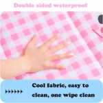 Pet Cooling Mat for Dog Bed & Cat Bed - Summer Ice Pad with Waterproof Cover, Breathable Pet Mat for Hot Weather