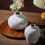 Timeless Handcrafted Ceramic Vase for Dried Flower Elegance - Image 2