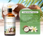 PHATOIL 100ML Fruit Fragrance Oil for Aroma Diffuser Candles Soap Making Coconut Vanilla Green Apple Cranberry Cucumber Melon - Image 2
