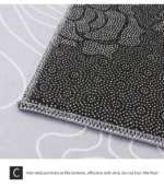 Scandinavian Minimalist Bedroom Rug for Stylish Home Decor - Image 6