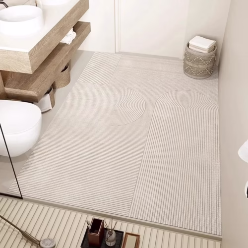 Bathroom Carpet Absorbent Non-slip Floor Mat Bath Rug Big Size Washroom Toilet Decoration Foot Mats Diatom Mud Alfombra De Baño