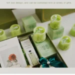Bamboo Aromatherapy Candle Atmosphere Gift Fragrance Candle Hand Gift Bamboo News Safe Creative Design Wax Green Bamboo Fragranc - Image 2